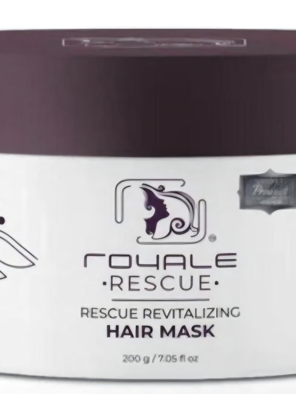 Royale Rescue Revitalizing Hair Mask — Plum & White